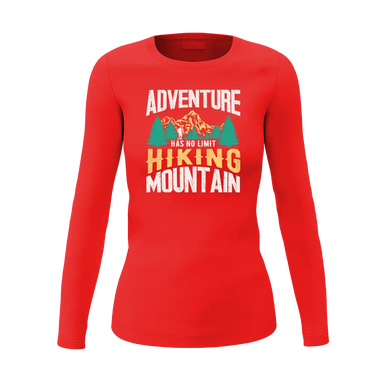 Adventure Has No Limit Women Long Sleeve Shirt